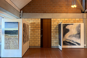 FRANZ BUCHER 85 Einzelausstellung im Gemeindehaus und Gemeindearchiv Horw - Anerkennungspreisträger über sein Lebenswerk - auf Einladung der Kunst- u. Kulturkommission Horw - Repräsentative Werkauswahl über 50 Jahre 