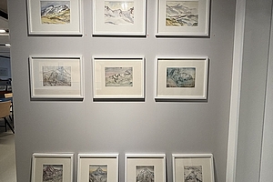 FRANZ BUCHER 85 Einzelausstellung im Gemeindehaus und Gemeindearchiv Horw - Anerkennungspreisträger über sein Lebenswerk - auf Einladung der Kunst- u. Kulturkommission Horw - Repräsentative Werkauswahl über 50 Jahre 