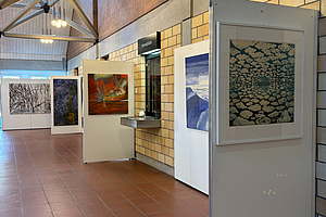 FRANZ BUCHER 85 Einzelausstellung im Gemeindehaus und Gemeindearchiv Horw - Anerkennungspreisträger über sein Lebenswerk - auf Einladung der Kunst- u. Kulturkommission Horw - Repräsentative Werkauswahl über 50 Jahre 