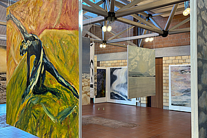 FRANZ BUCHER 85 Einzelausstellung im Gemeindehaus und Gemeindearchiv Horw - Anerkennungspreisträger über sein Lebenswerk - auf Einladung der Kunst- u. Kulturkommission Horw - Repräsentative Werkauswahl über 50 Jahre 