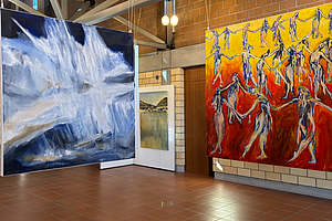 FRANZ BUCHER 85 Einzelausstellung im Gemeindehaus und Gemeindearchiv Horw - Anerkennungspreisträger über sein Lebenswerk - auf Einladung der Kunst- u. Kulturkommission Horw - Repräsentative Werkauswahl über 50 Jahre 